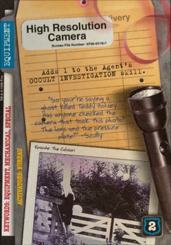 High Resolution Camera