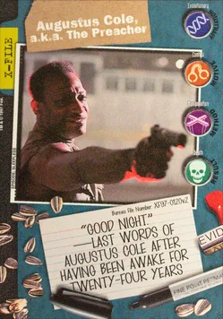 Augustus Cole, a.k.a. The Preacher