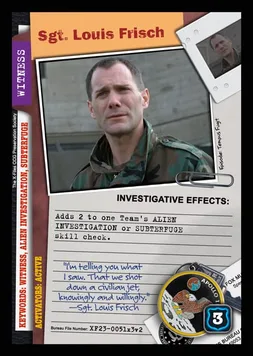 Sgt. Louis Frisch