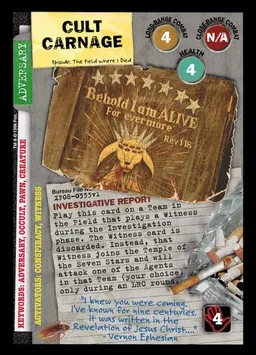 Cult Carnage