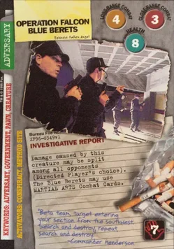 OPERATION FALCON BLUE BERETS