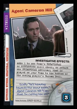 Agent Cameron Hill