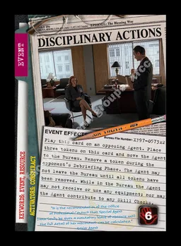 Disciplinary Actions