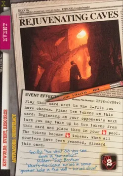 REJUVENATING CAVES