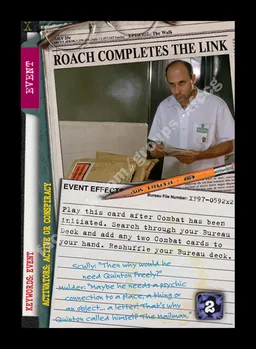 Roach Completes The Link