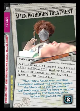 Alien Pathogen Treatment
