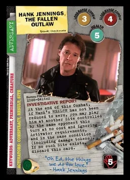 Hank Jennings, The Fallen Outlaw