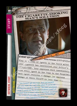 The Cigarette-Smoking Man's Solution
