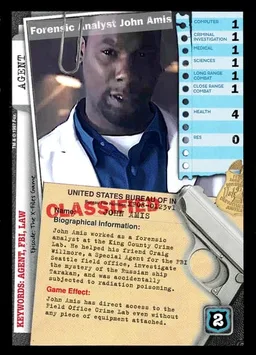 Forensic Analyst John Amis