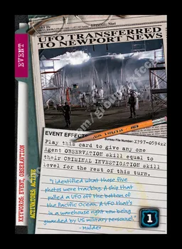 UFO Transferred to Newport News
