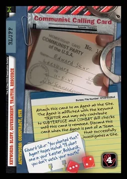 Communist Calling Card