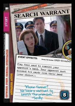 Search Warrant