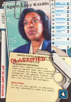 Agent Lucy Kazdin