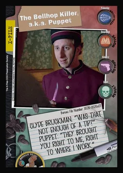 The Bellhop Killer, a.k.a. Puppet