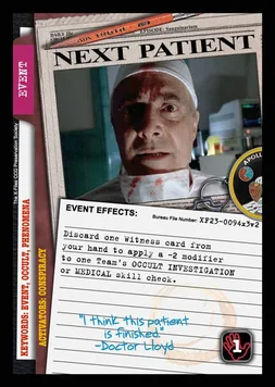 Next Patient