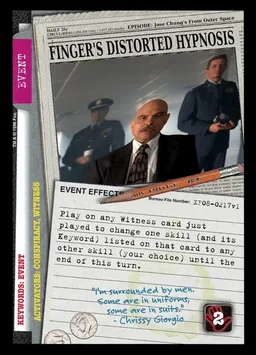 Finger's Distorted Hypnosis
