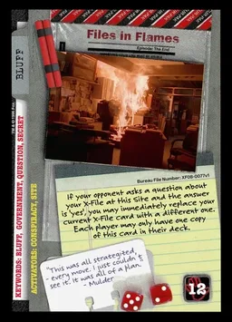 Files in Flames