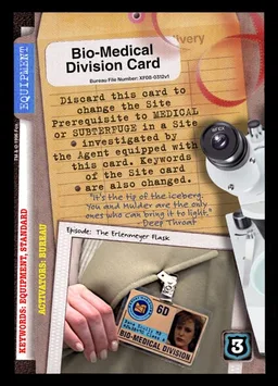 Bio-medical Division Card