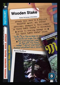 Wooden Stake