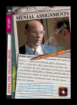 Menial Assignments