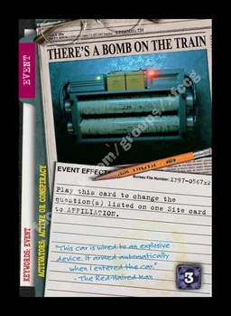 There's a Bomb on the Train