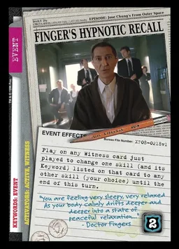 Finger's Hypnotic Recall