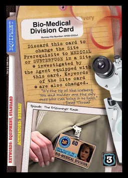 Bio-medical Division Card