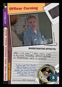 Officer Corning