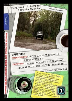 Tunguska, Siberian Forest, Russia