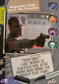 Augustus Cole, a.k.a. The Preacher