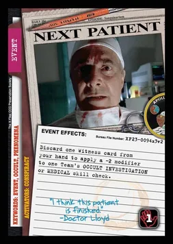 Next Patient