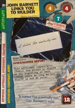 JOHN BARNETT LINKS YOU TO MULDER