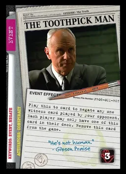 The Toothpick Man