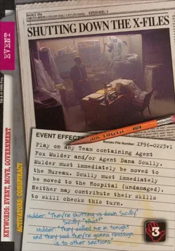 SHUTTING DOWN THE X-FILES