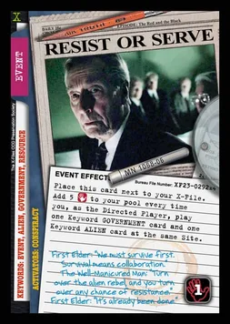 Resist or Serve