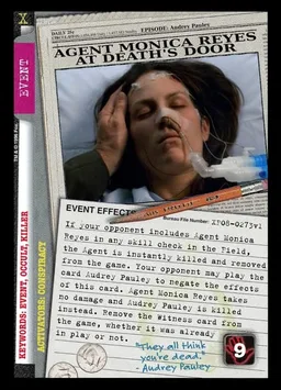 Agent Monica Reyes at Death's Door