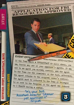APPLICATION FOR FBI RESOURCES APPROVED